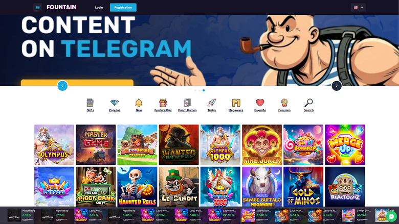 Fontan Casino — Homapge