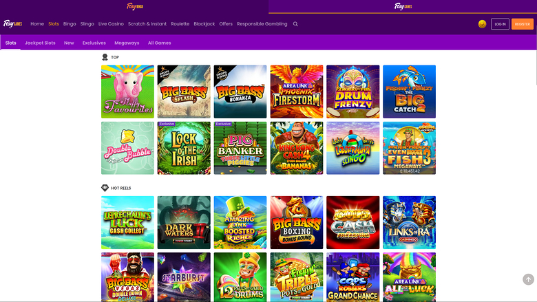 Foxy Games Casino — Games lobby