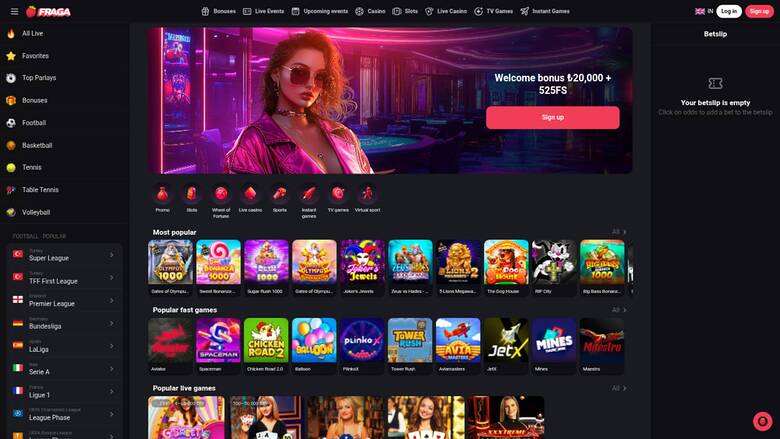Fragabet Casino — Homepage