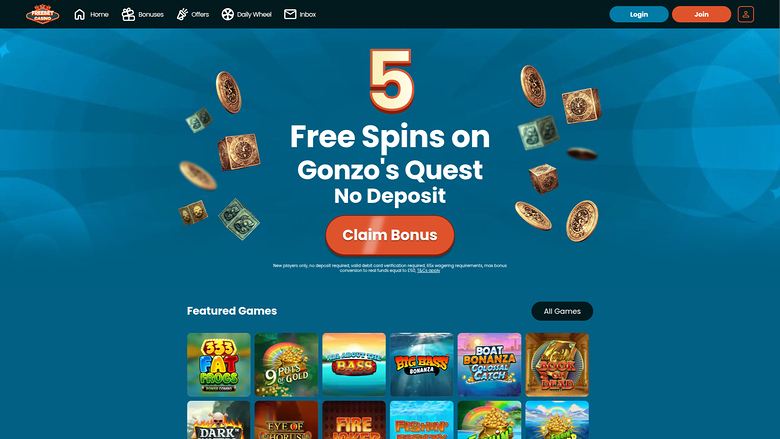 Freebet Casino — Homepage