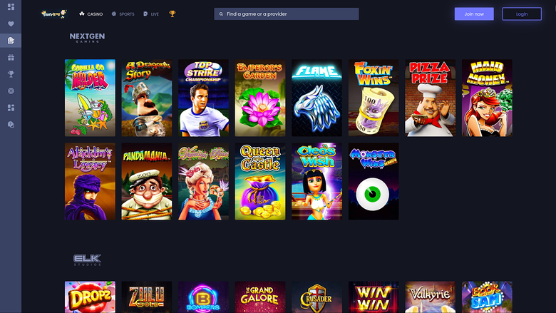 Fruity King Casino — Games by studio
