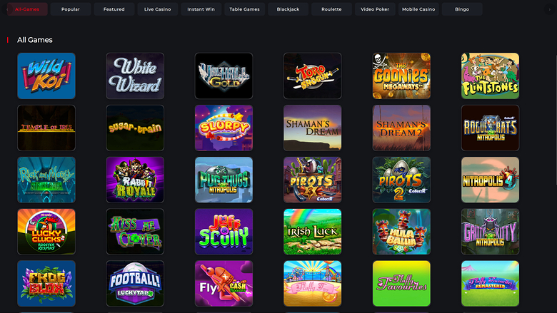 Fruity Wins Casino — Games lobby