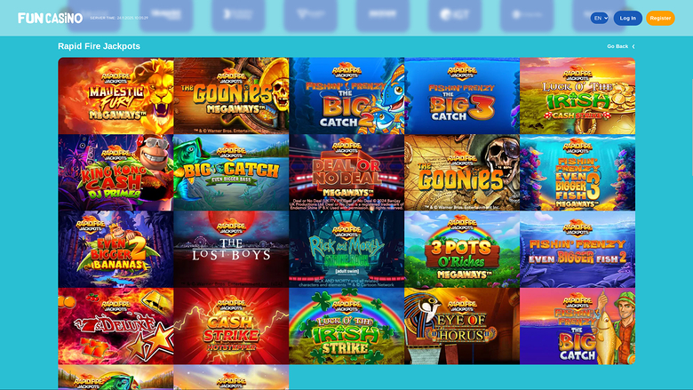 Fun Casino — Jackpot games