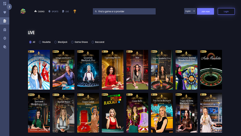 FunkyJackpot Casino — Livedealer