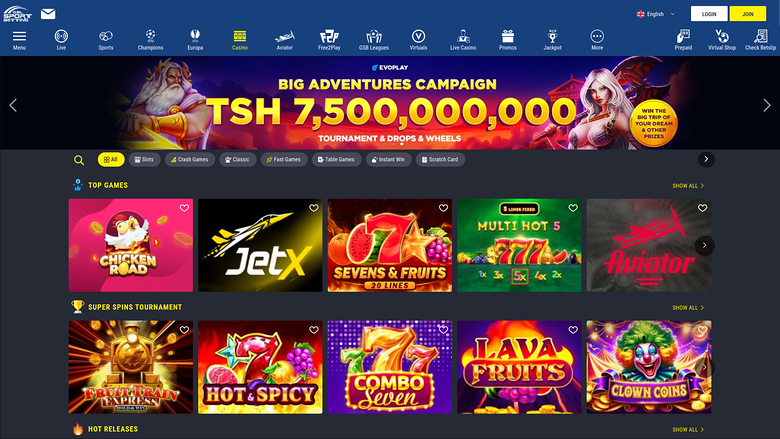 Gal Sport Betting Casino — Homepage