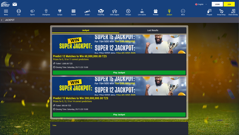 Gal Sport Betting Casino — Jackpot games