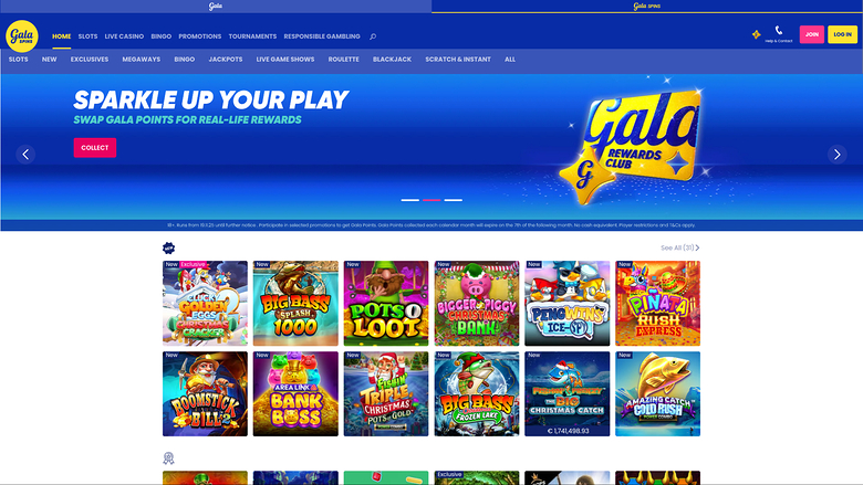 Gala Bingo — Homepage