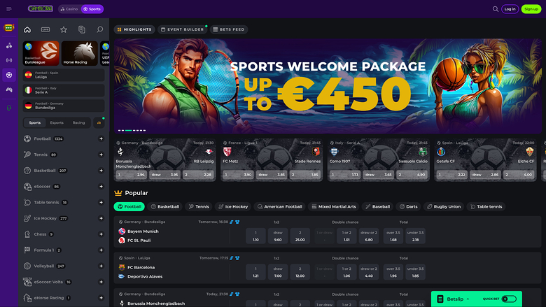 Gambloria Casino — Sportsbook