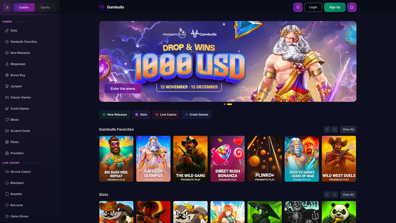 Gambulls — Homepage