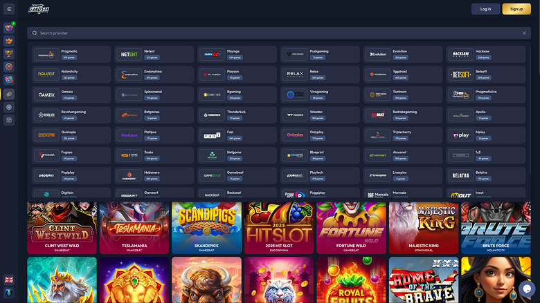 Gangsta Casino — Games by studio