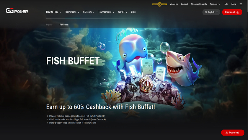 GGpoker Casino — VIP section