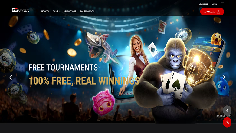 GGVegas Casino — Homepage