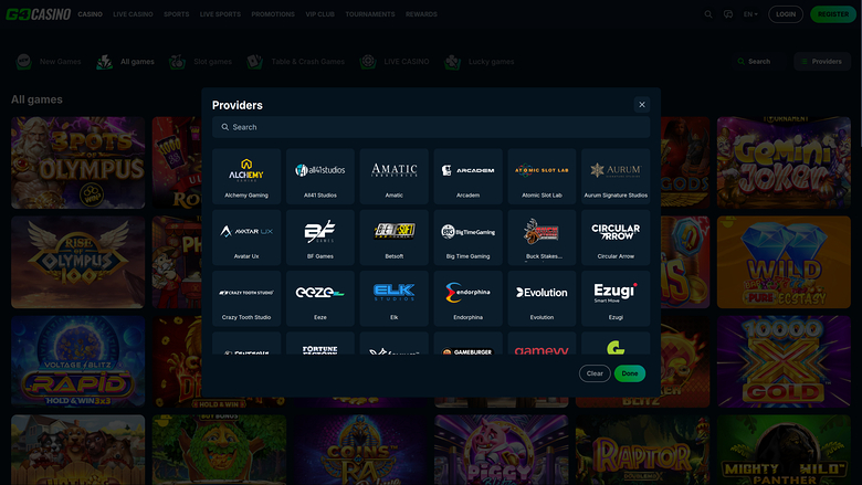 Go4Casino — Developers