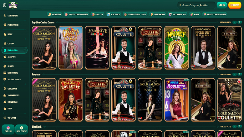 GoKong Casino — Livedealer