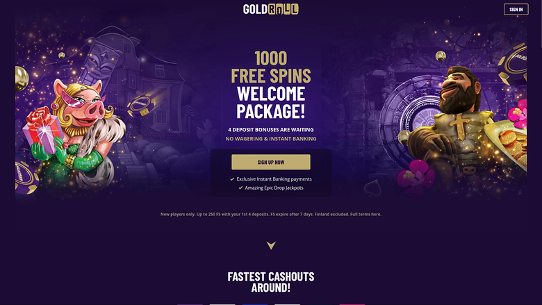 Gold Roll — Homepage