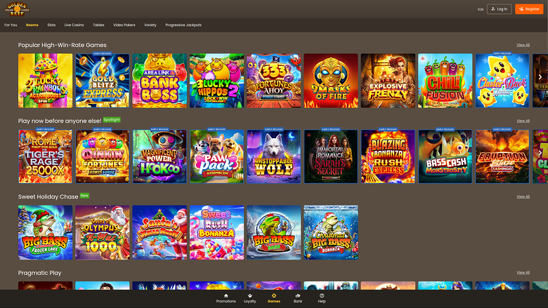 Golden Reef Casino — Rooms