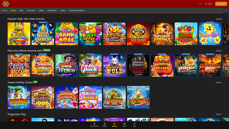 Golden Tiger Casino — Rooms
