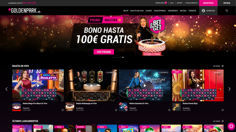GoldenPark — Homepage
