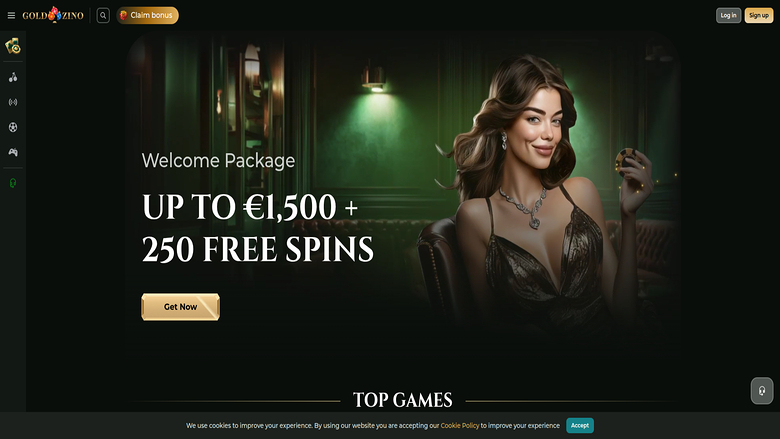 Goldzino Casino — Homepage