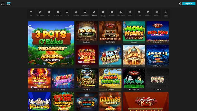 Hello Casino — Jackpot games