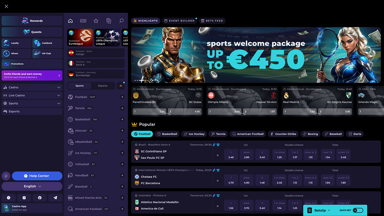 HighFlyBet Casino — Sportsbook