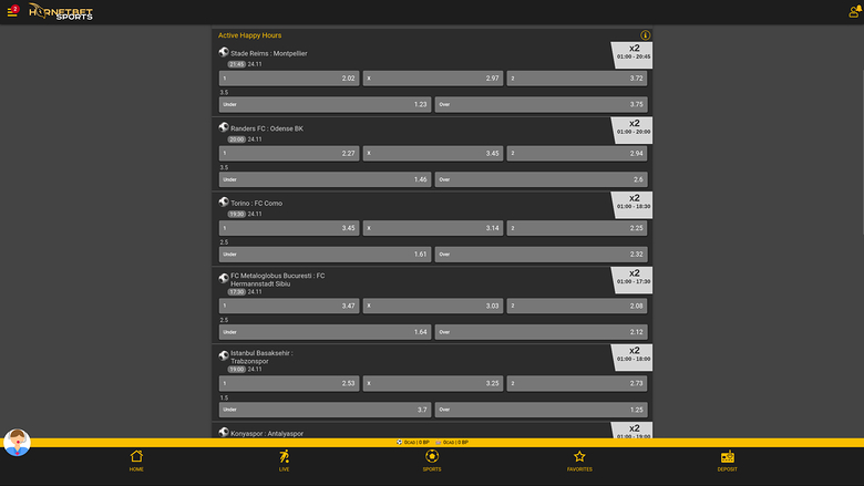 Hornetbet Casino — Sportsbook