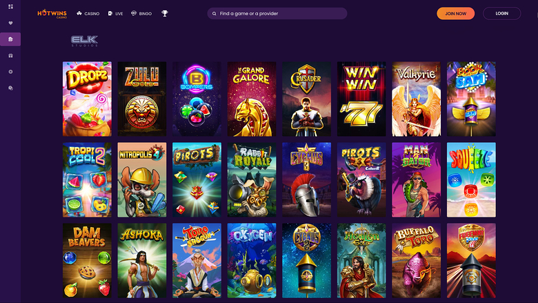 Hotwins Casino — Games by studio