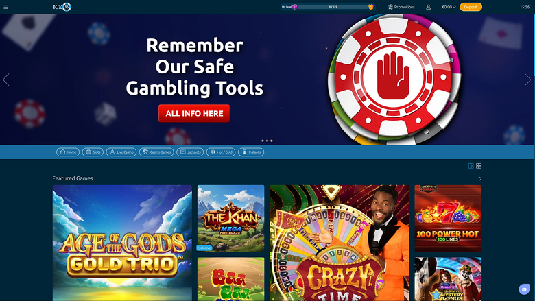 ICE36 Casino — Homepage