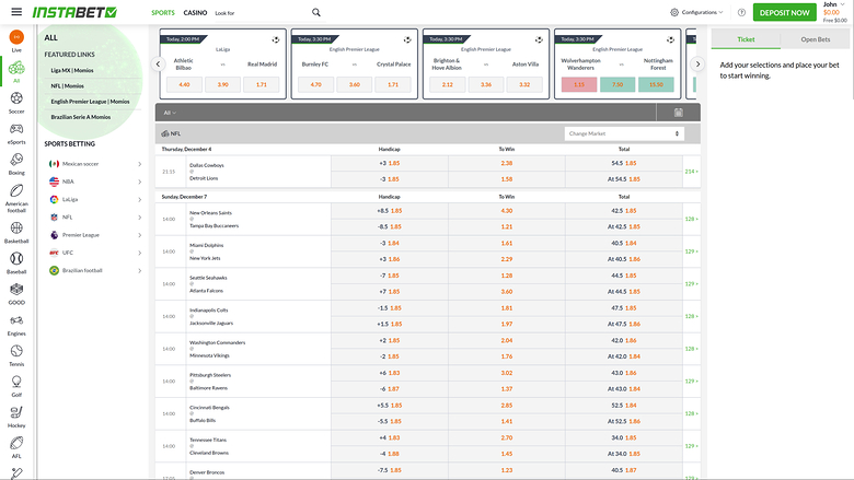 InstaBET — Sportsbook
