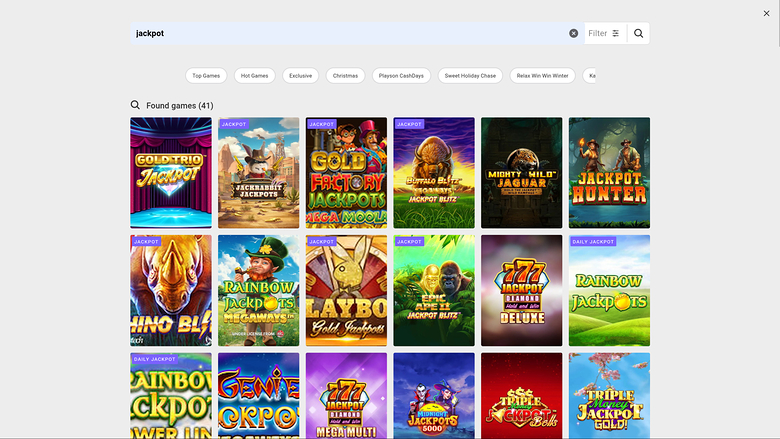 Interwetten Casino — Jackpot games