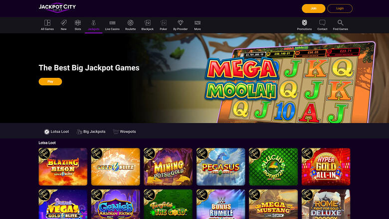 Jackpot City Casino — Jackpot games