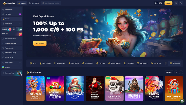 Joo Casino — Homepage