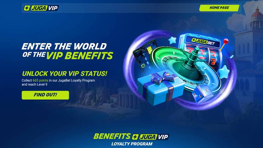 Jugabet Casino — VIP section