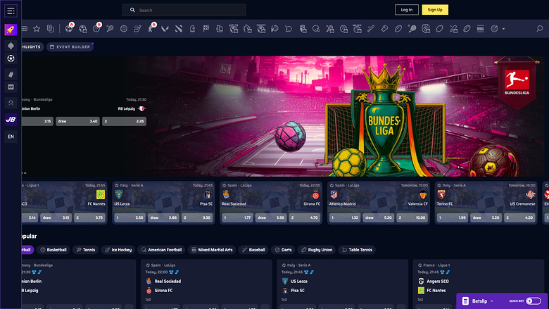 JustBit Casino — Sportsbook