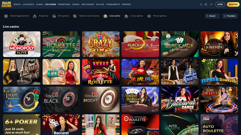 Kaleo Casino — Livedealer