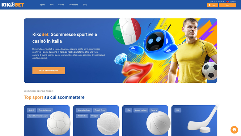Kikobet Casino — Homepage