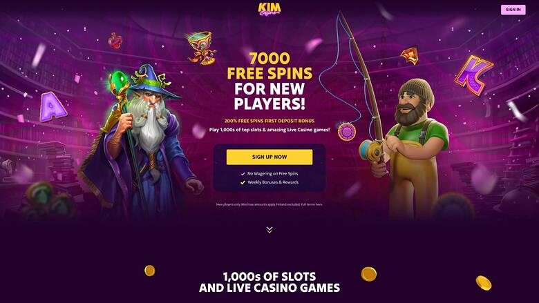 Kim Casino — Homepage