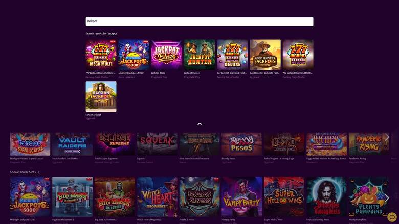 Kim Casino — Jackpot games