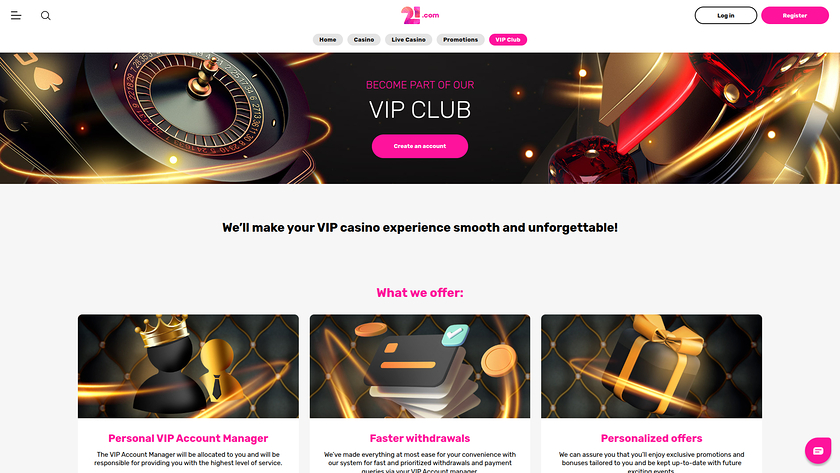 KodaBet Casino — VIP section