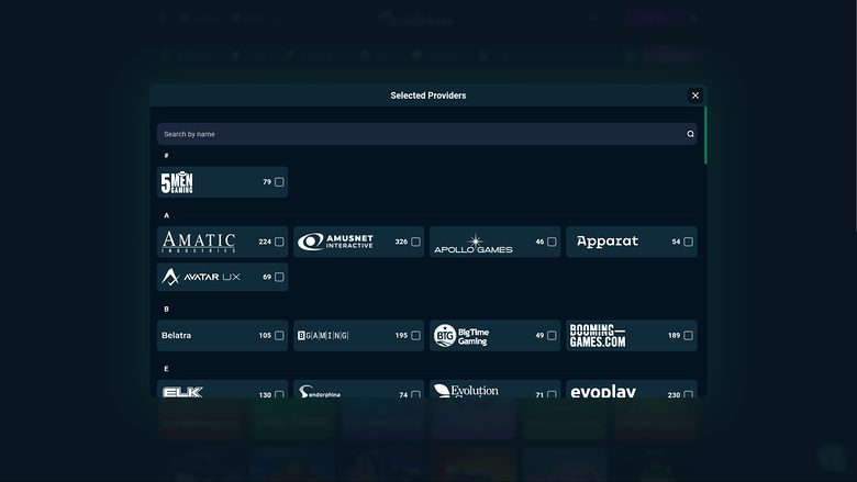 KukiMuki Casino — Developers