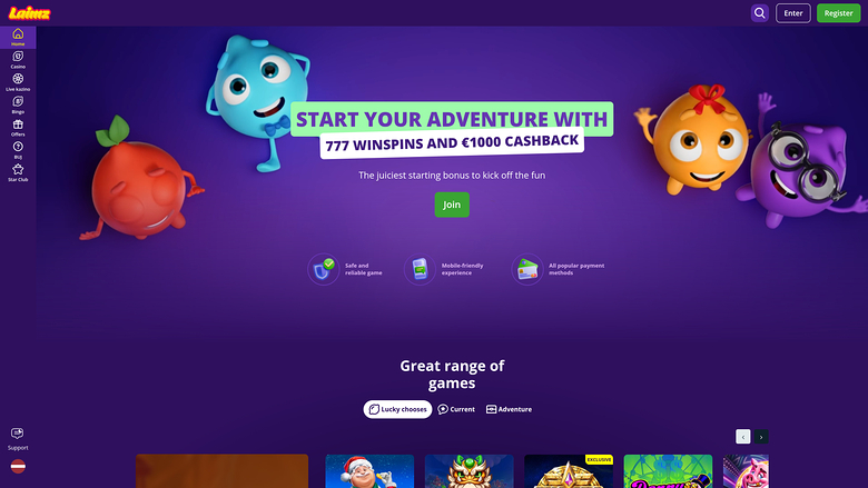 Laimz — Homepage