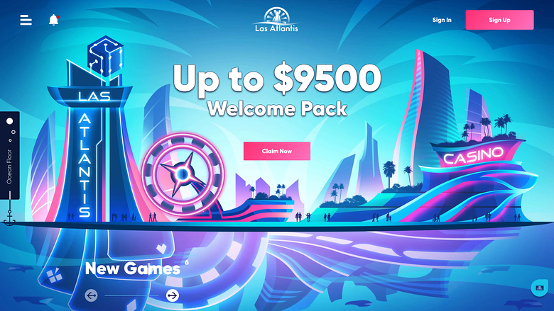 Las Atlantis Casino — Homepage