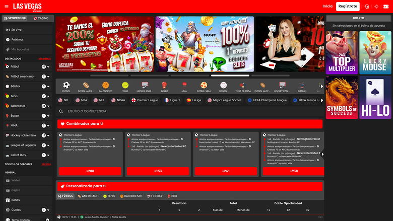 Las Vegas En Vivo Casino — Sportsbook