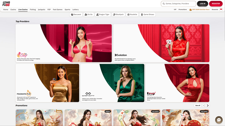 LongFu88 Casino — Longfu livedealer