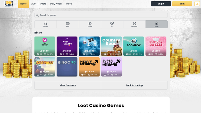 Loot Casino — Bingo