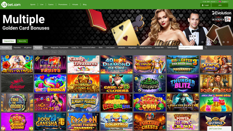 LSbet Casino — Games by studio