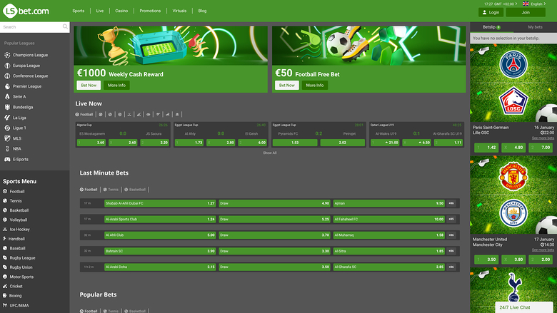 LSbet Casino — Sportsbook