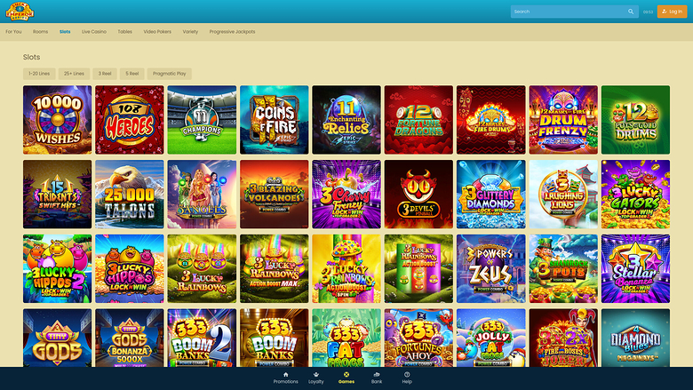 Lucky Emperor Casino — Games lobby