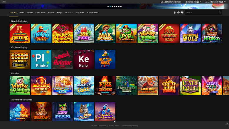 Lucky Nugget Casino — Games lobby