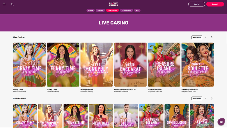 LuckyFruits Casino — Livedealer